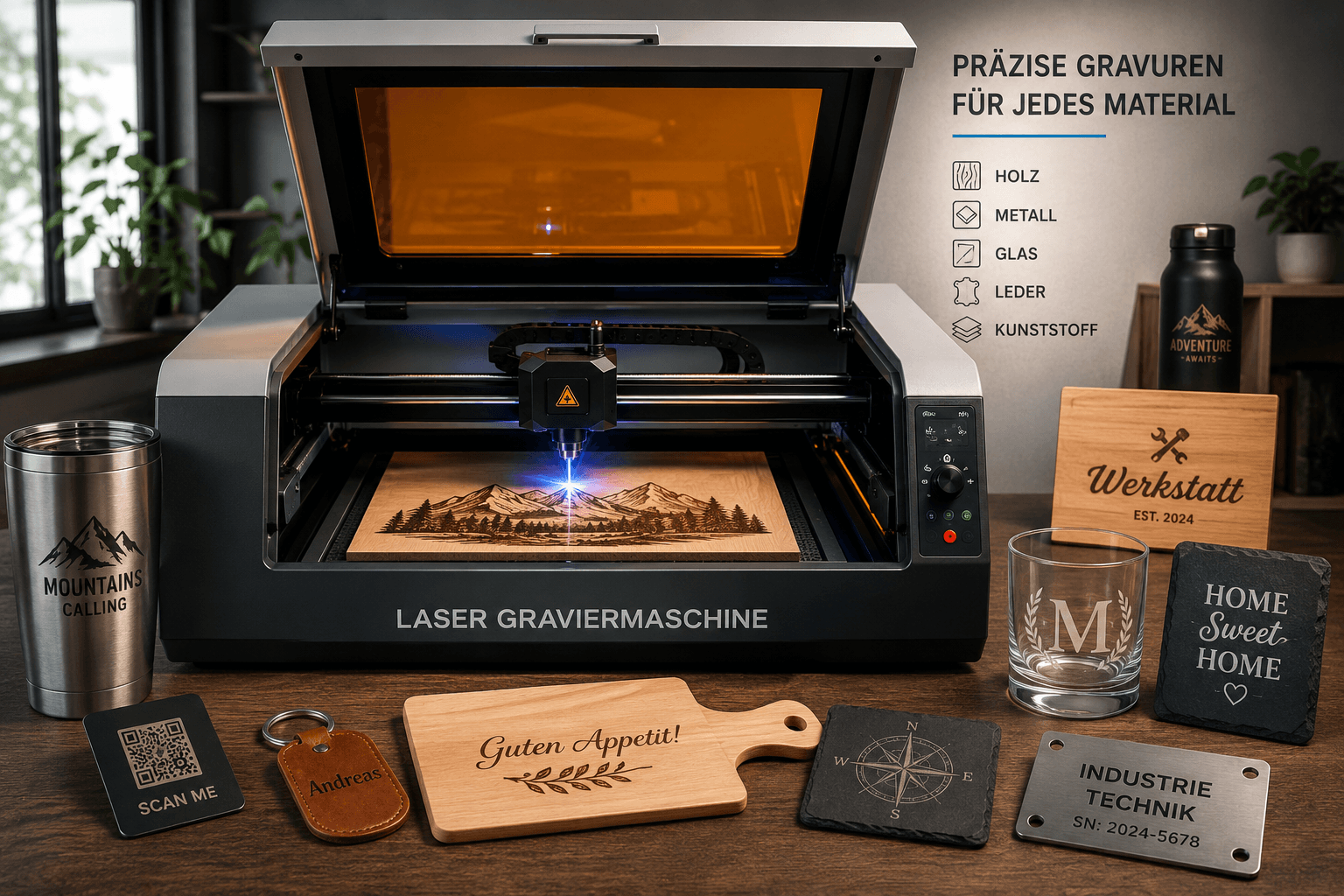 Laser Graviermaschine 2026
